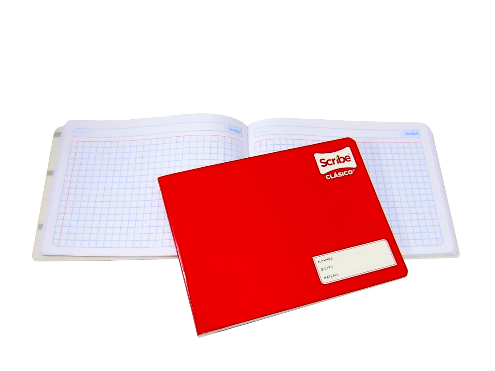 CUADERNO COSIDO F/ITALIANA 7MM 100 HJS 4523 SCRIBE          