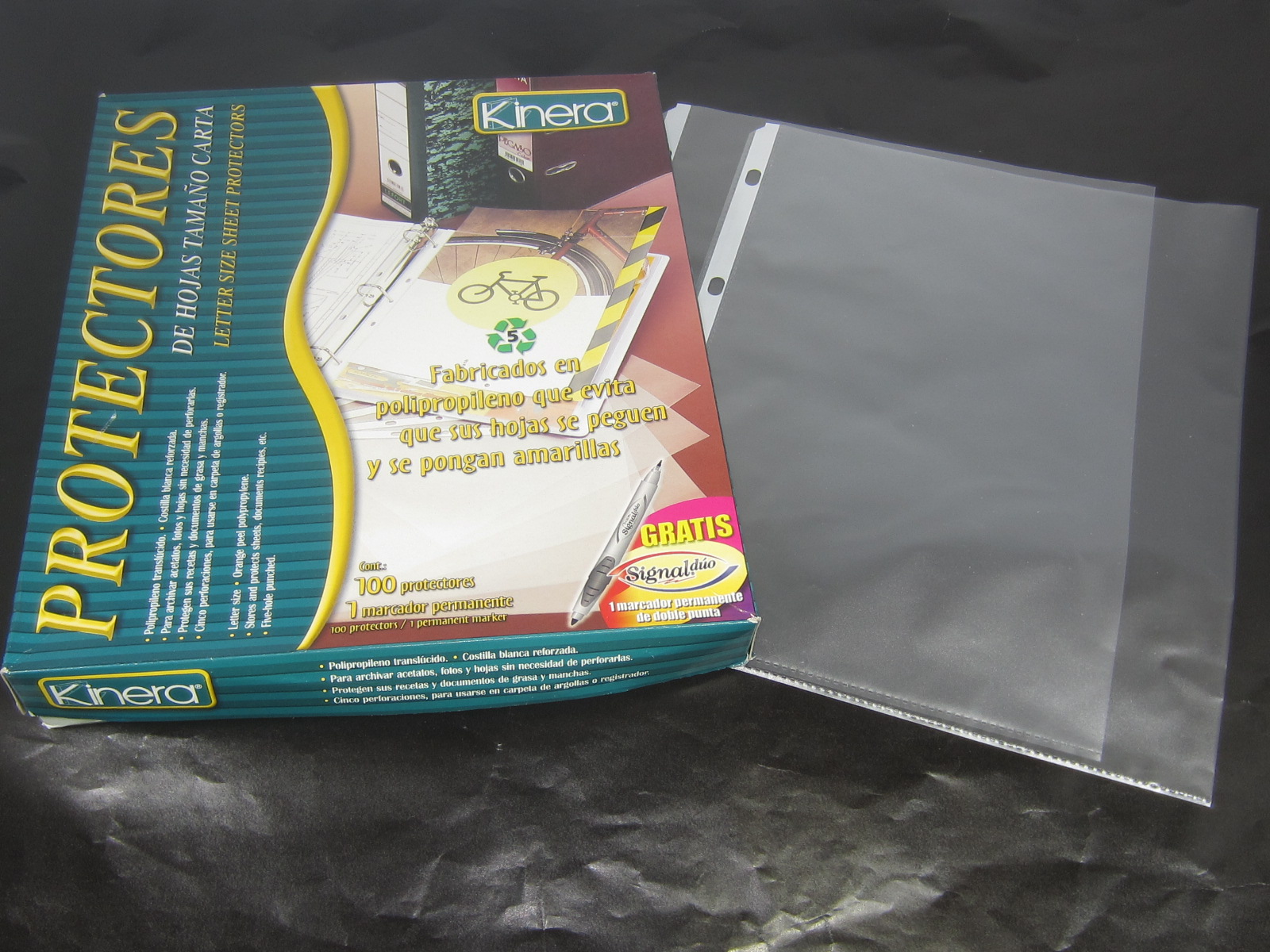 MICA PROTECTOR KINERA CARTA C/100 360                       