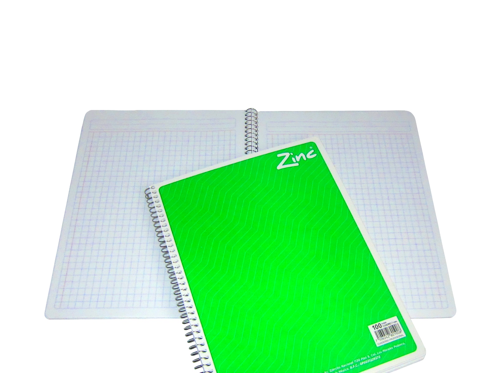 CUADERNO PROF ZINC 100H 7MM 8313 SCRIBE                     