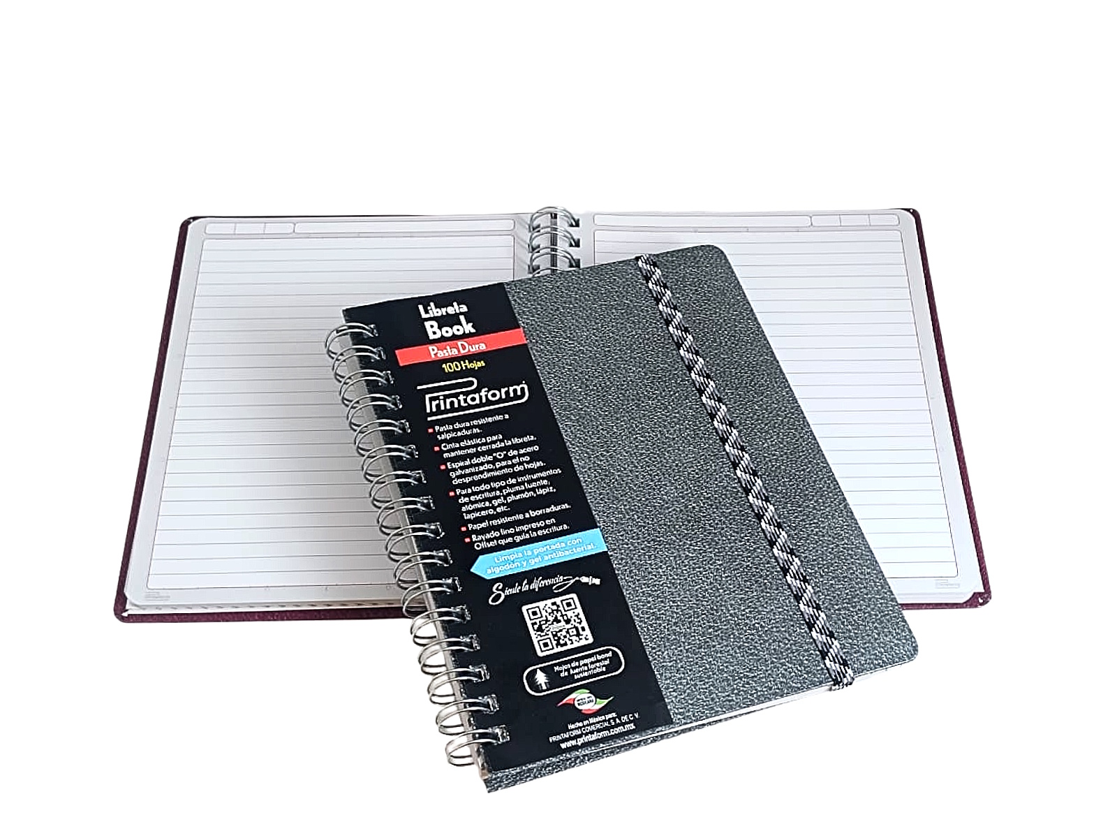 CUADERNO BOOK EJECUTIVA RAYA 100H EJBKRY-C C/LIGA PRINTAFORM
