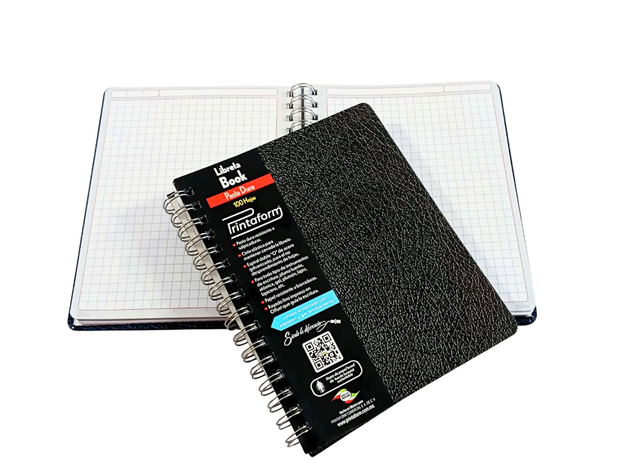 CUADERNO BOOK EJECUTIVA 7MM 100H EJBKC7-C C/LIGA PRINTAFORM 