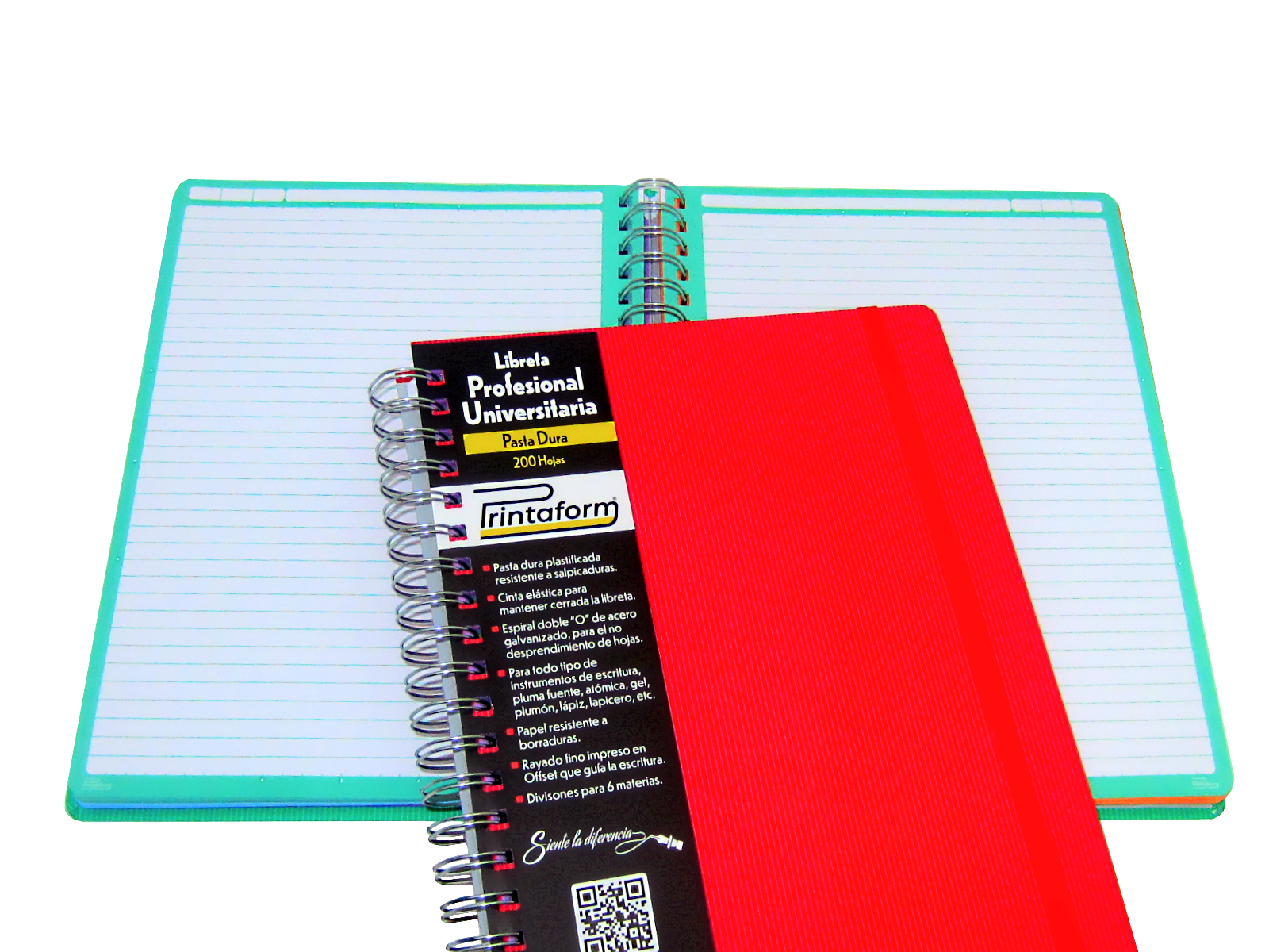 CUADERNO PROFESIONAL UNIVERSITARIO RAYA 200 HJS PROUR200 PRI
