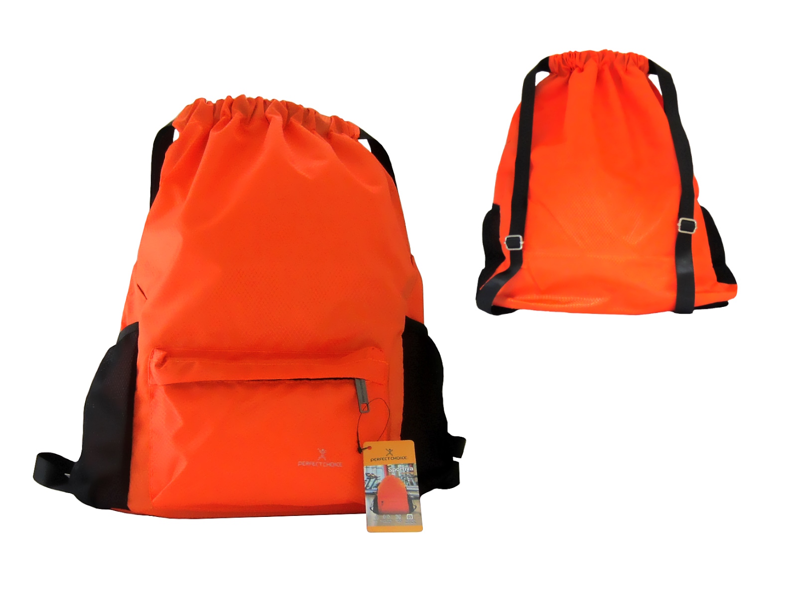 MOCHILA DEPORTIVO SPORTIVA - NARANJA PC-084631 PERFECT CHOIC