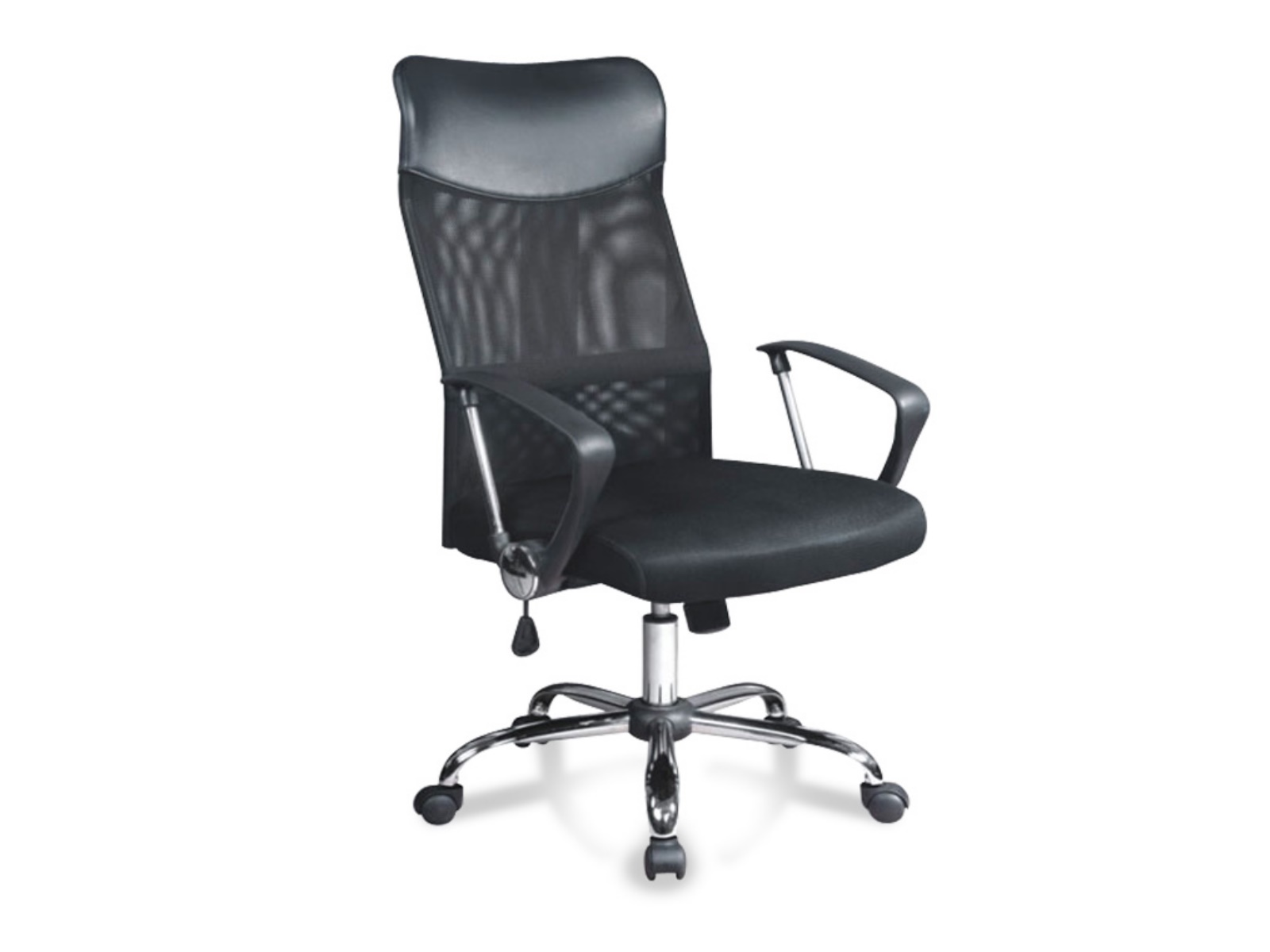 SILLON EJECUTIVO RESPALDO ALTO COLOR NEGRO W-1007           