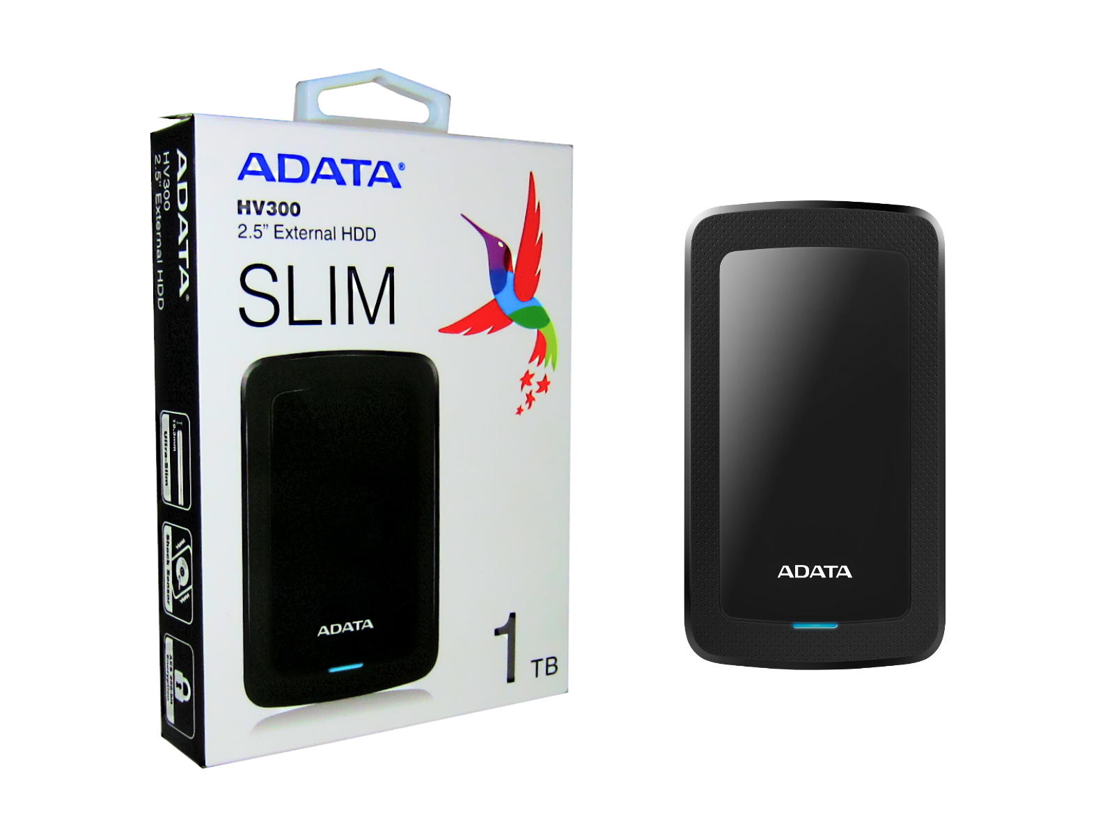 DISCO DURO ADATA 1T HV300 SLIM                              