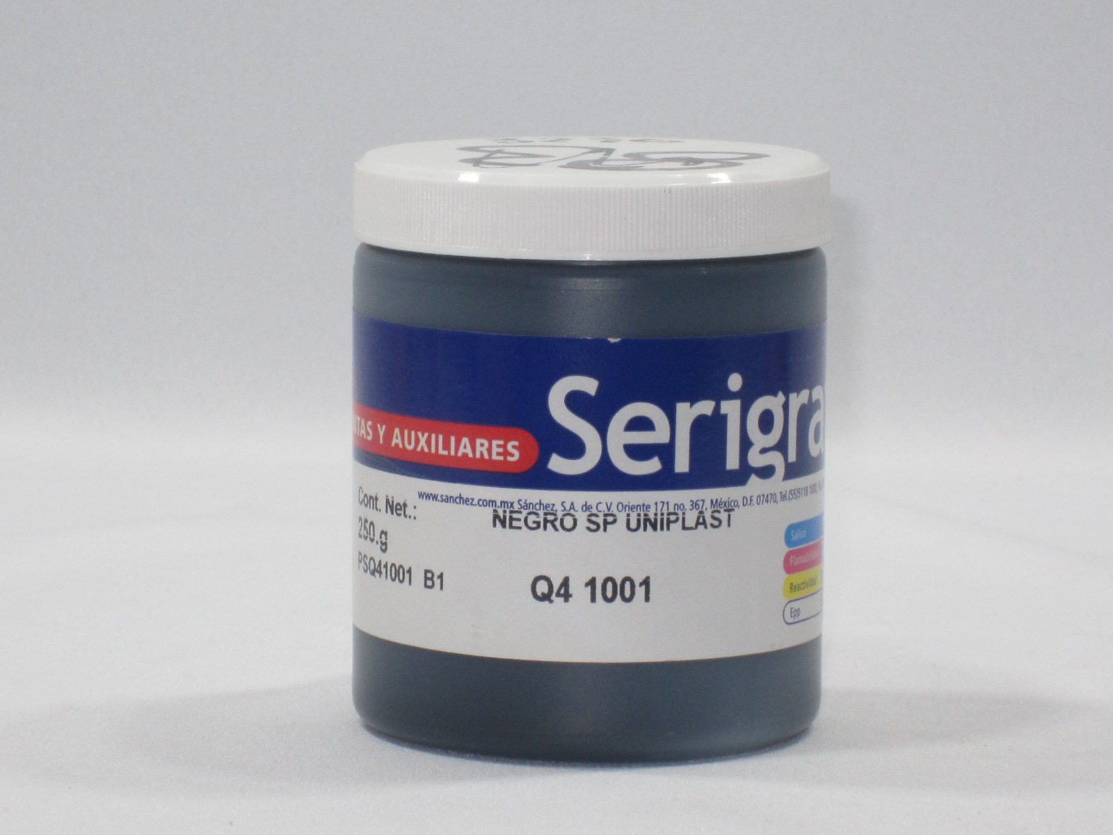 TINTA VINIL-MATE NEGRO QI 1011         (250G)               