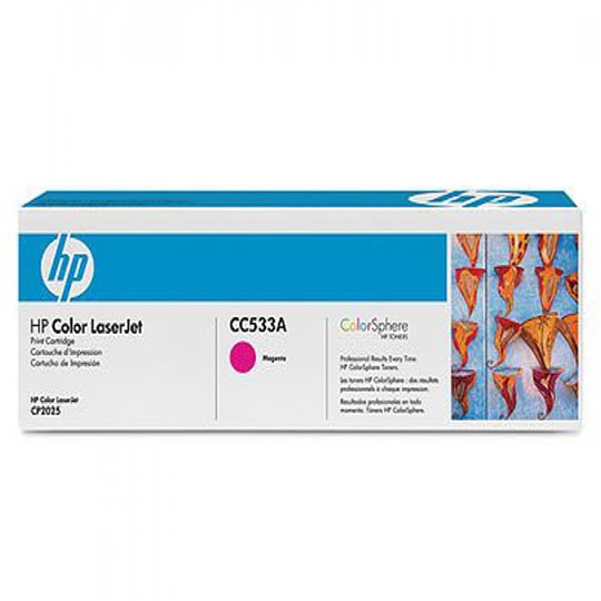 TONER HP P/LASERJET CP2025 MAGENTA CC533A                   